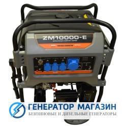 Бензиновый генератор Mitsui Power ZM 10000 E с АВР - фото 1
