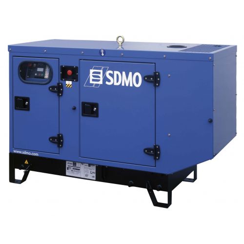 Дизельный генератор SDMO T 9KM-IV в кожухе с АВР - фото 1