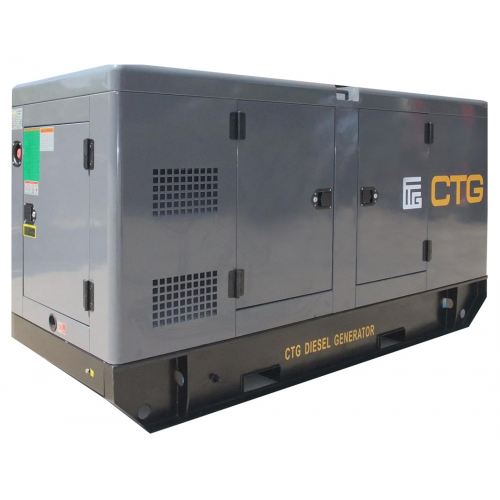 Дизельный генератор CTG AD-110SD в кожухе с АВР - фото 1