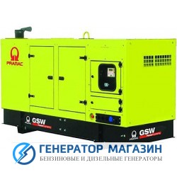 Дизельный генератор Pramac GSW 110 P в кожухе - фото 1