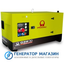 Дизельный генератор Pramac GSW 30 Y в кожухе - фото 1
