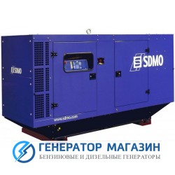 Дизельный генератор SDMO J130K в кожухе - фото 1