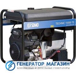 Бензиновый генератор SDMO TECHNIC 15000 TE AVR C - фото 1