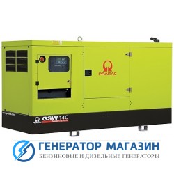 Дизельный генератор Pramac GSW 140 I в кожухе - фото 1