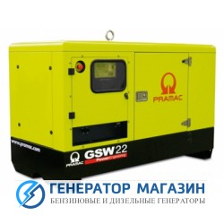 Дизельный генератор Pramac GSW 22 P в кожухе - фото 1