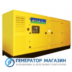 Дизельный генератор Aksa AC-400 в кожухе - фото 1