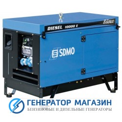 Дизельный генератор SDMO DIESEL 10000 E AVR SILENCE - фото 1