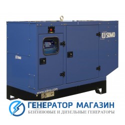 Дизельный генератор SDMO J110K в кожухе с АВР - фото 1