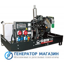 Дизельный генератор Pramac GBW 10 Y 1 фаза с АВР - фото 1