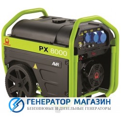 Бензиновый генератор Pramac PX 8000 3 фазы с АВР - фото 1