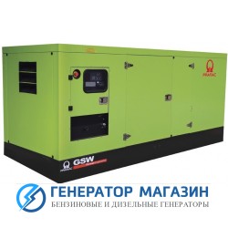 Дизельный генератор Pramac GSW 310 DO в кожухе с АВР - фото 1