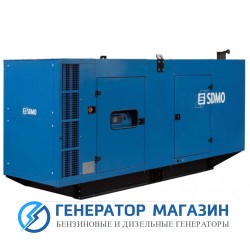 Дизельный генератор SDMO D630IV в кожухе - фото 1