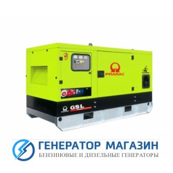 Дизельный генератор Pramac GSL 30 D в кожухе с АВР - фото 1