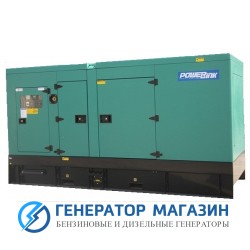 Дизельный генератор PowerLink GMS110PXS в кожухе с АВР - фото 1