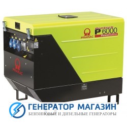 Дизельный генератор Pramac P 6000 3 фазы - фото 1