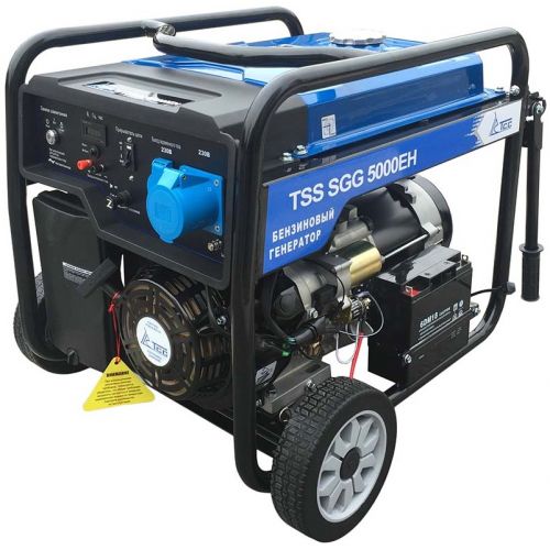 Бензиновый генератор ТСС SGG 5000 EH (новая модель) - фото 1