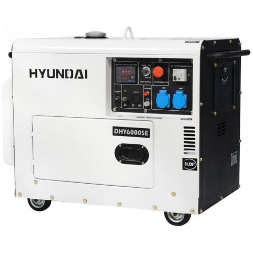 Дизельный генератор Hyundai DHY 6000SE - фото 1