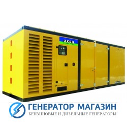 Дизельный генератор Aksa APD1100M в кожухе с АВР - фото 1