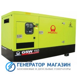 Дизельный генератор Pramac GSW 150 V в кожухе - фото 1