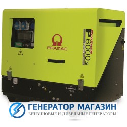 Дизельный генератор Pramac P 6000s 3 фазы - фото 1