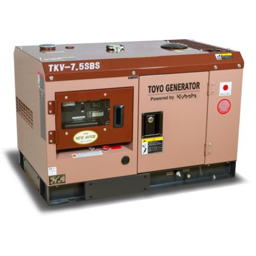 Дизельный генератор Toyo TKV-7.5SBS с АВР - фото 1