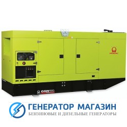 Дизельный генератор Pramac GSW 600 V в кожухе - фото 1