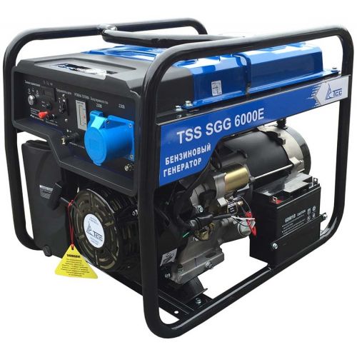 Бензиновый генератор ТСС SGG 6000 E (новая модель) - фото 1