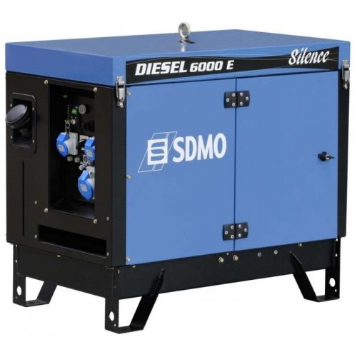 Дизельный генератор SDMO DIESEL 6000 E AVR SILENCE - фото 1