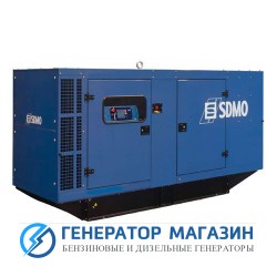 Дизельный генератор SDMO J220C2 в кожухе - фото 1