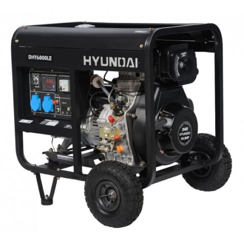 Дизельный генератор Hyundai DHY 6000LE - фото 1