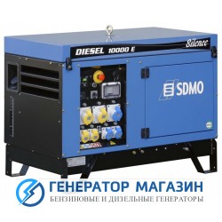 Дизельный генератор SDMO DIESEL 10000 E SILENCE - фото 1