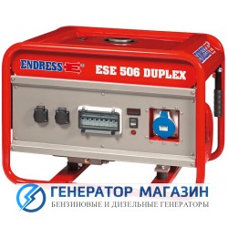 Бензиновый генератор Endress ESE 506 HG-GT Duplex Honda - фото 1