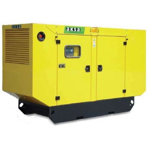 Дизельный генератор Aksa AC-110 в кожухе - фото 1