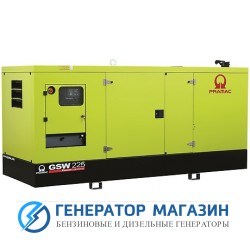 Дизельный генератор Pramac GSW 225 I в кожухе - фото 1