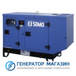 Дизельный генератор SDMO T 12K-IV в кожухе с АВР - фото 1