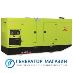 Дизельный генератор Pramac GSW 470 P в кожухе с АВР - фото 1