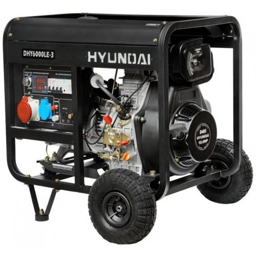 Дизельный генератор Hyundai DHY 6000LE-3 - фото 1
