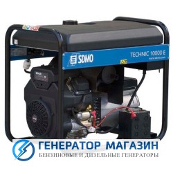Бензиновый генератор SDMO TECHNIC 10000 E с АВР - фото 1