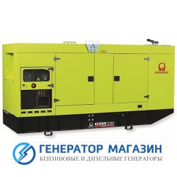 Дизельный генератор Pramac GSW 330DO в кожухе с АВР - фото 1