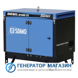 Дизельный генератор SDMO DIESEL 6500 TE SILENCE с АВР - фото 1