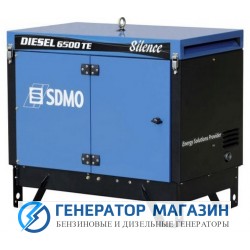 Дизельный генератор SDMO DIESEL 6500 TE AVR SILENCE - фото 1
