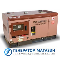 Дизельный генератор Toyo TKV-14TBS с АВР - фото 1