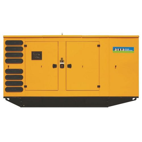 Дизельный генератор Aksa AVP-550 в кожухе с АВР - фото 1