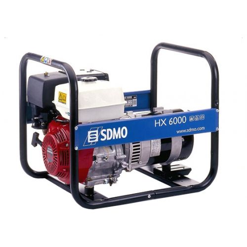 Бензиновый генератор SDMO HX 6000-C (HX 6000 S) - фото 1