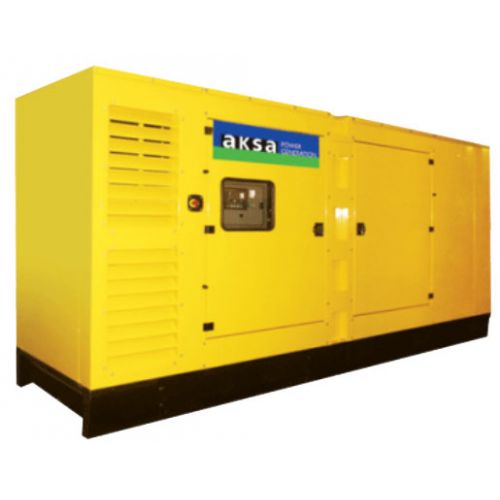Дизельный генератор Aksa AD-580 в кожухе - фото 1