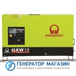 Дизельный генератор Pramac GXW 18 W в кожухе с АВР - фото 1