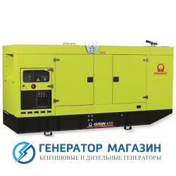 Дизельный генератор Pramac GSW 415 P в кожухе с АВР - фото 1