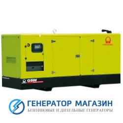 Дизельный генератор Pramac GSW 150 P в кожухе с АВР - фото 1